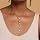 PALMONAS 18k Gold Plated Butterfly Long Chain Necklace for Women - Jewellery Gift for Girls & Women | Waterproof & Anti-Tarnish Necklace, Stylish & Trendy Necklaces for Ladies